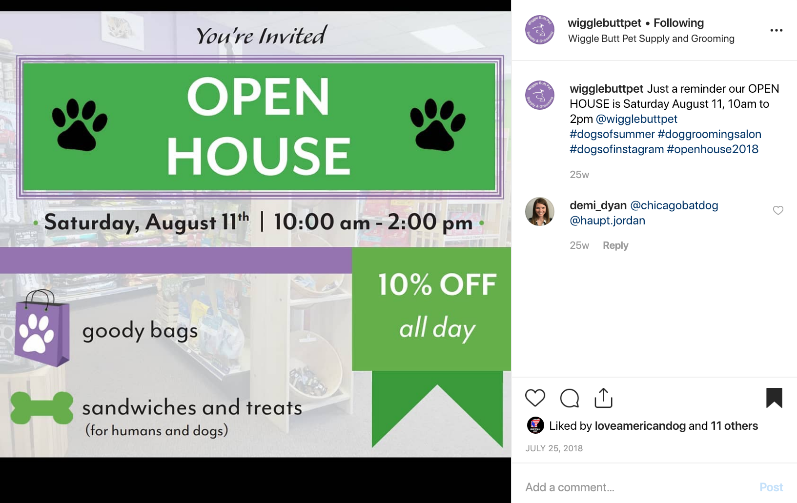 Wiggle Butt - Open House