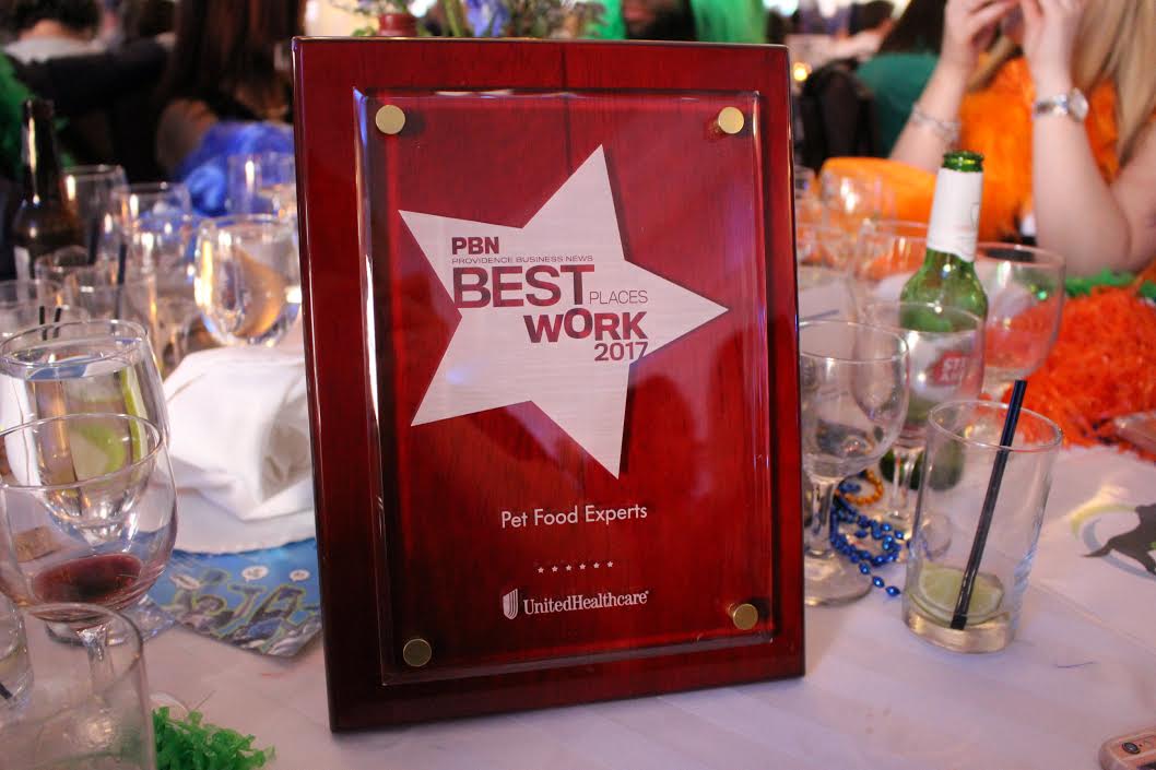 Pet Food Experts Named One of the Best Places to Work in Rhode Island